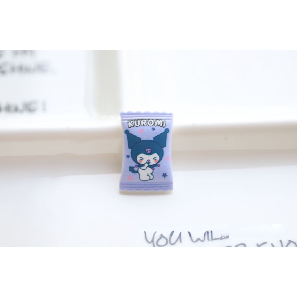 Phụ Kiện Hoạt Hình Kuromi Chính Hãng Jibitz Charms Candy My Melody Croc Cho Giày Trẻ Em Charm Croccs Jibbits Cinnamoroll