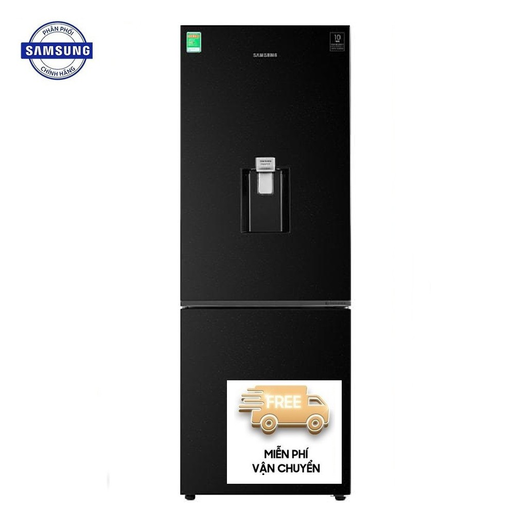 Tủ lạnh Samsung Inverter 276 lít RB27N4170BU/SV Mới 2020, Hộp đá xoay di động Ngăn đông mềm, Lấy nước bên ngoài