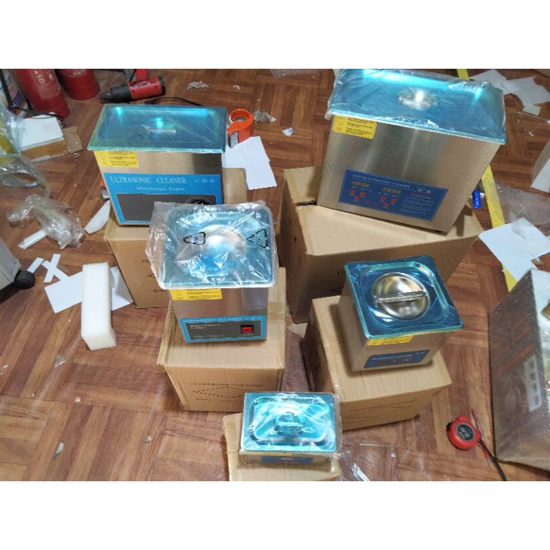 Máy rửa sóng siêu âm, bể tẩy bằng sóng dung tích 0.8lit