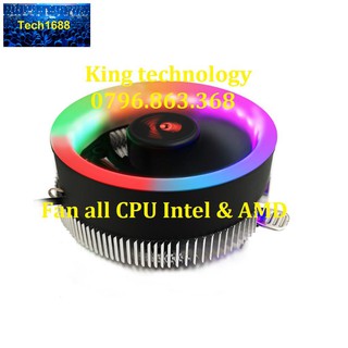 Fan tản nhiệt cpu q2 led rbg hỗ trợ tất cả mọi socket intel /amd