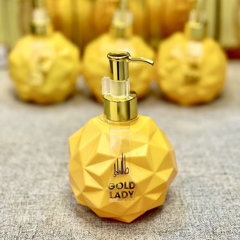 Sữa Tắm Hương Nước Hoa Dubai Gold Lady  Dưỡng Trắng Da Toàn Thân 400ml