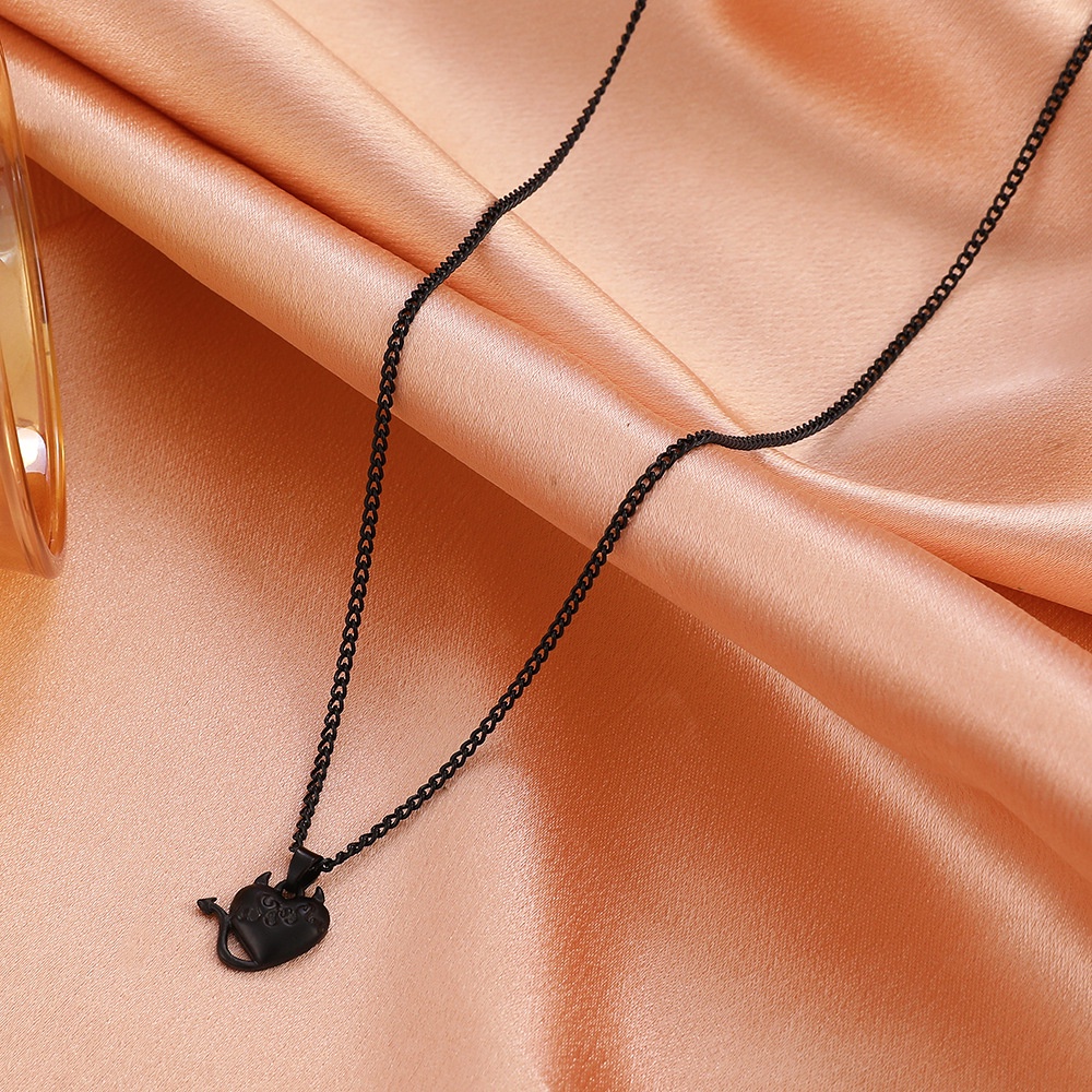 Dây chuyền mặt hình quỷ phong cách hip hop cá tính thời trang