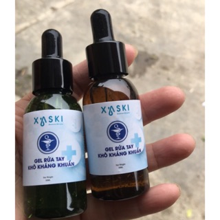 Combo 2 chai gel rửa tay kháng khuẩn khô 30ml - hàng chất lượng