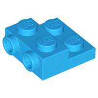 Gạch lắp ghép chính hãng  2 x 2 x 2/3 có 2 nút về 1 bên / 4304, 99206: Plate, Modified 2 x 2 x 2/3 with 2 Studs on Side