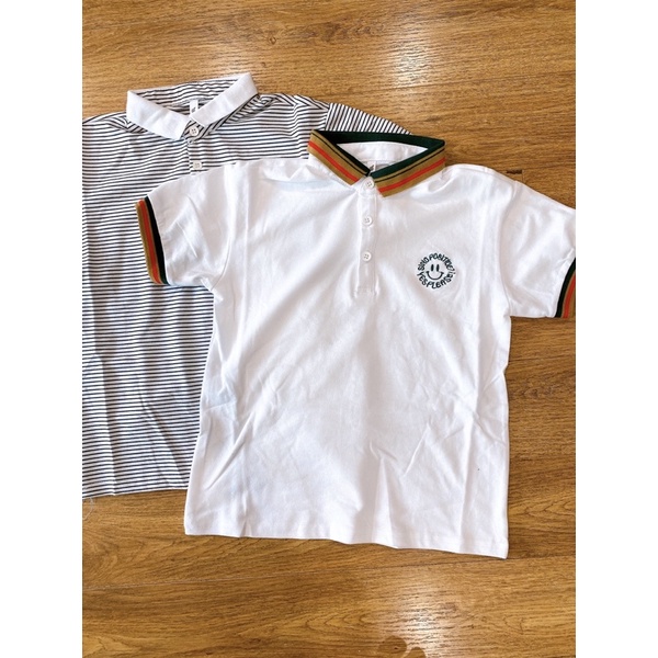 áo polo cao cấp cho bé trai các mẫu màu trơn (6/11 mẫu)