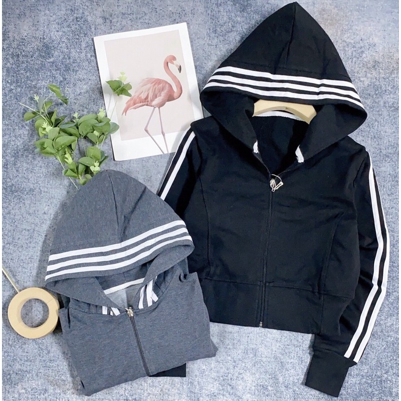 Áo khoác lửng viền nón siêu đẹp | BigBuy360 - bigbuy360.vn