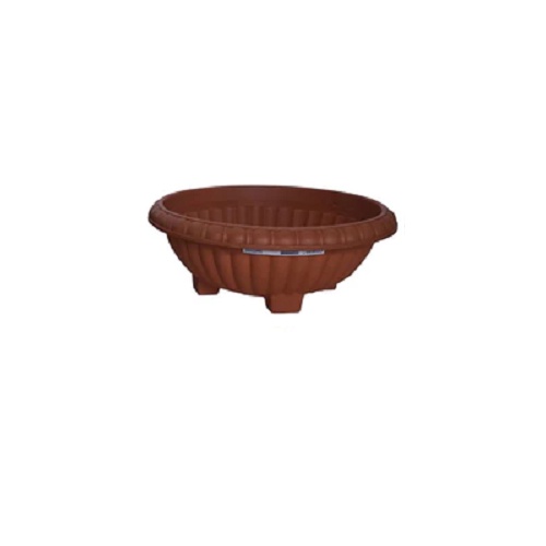 Daiso Chậu Hoa Tròn Circle Type Planter 33 Φ32.8X12.6Cm