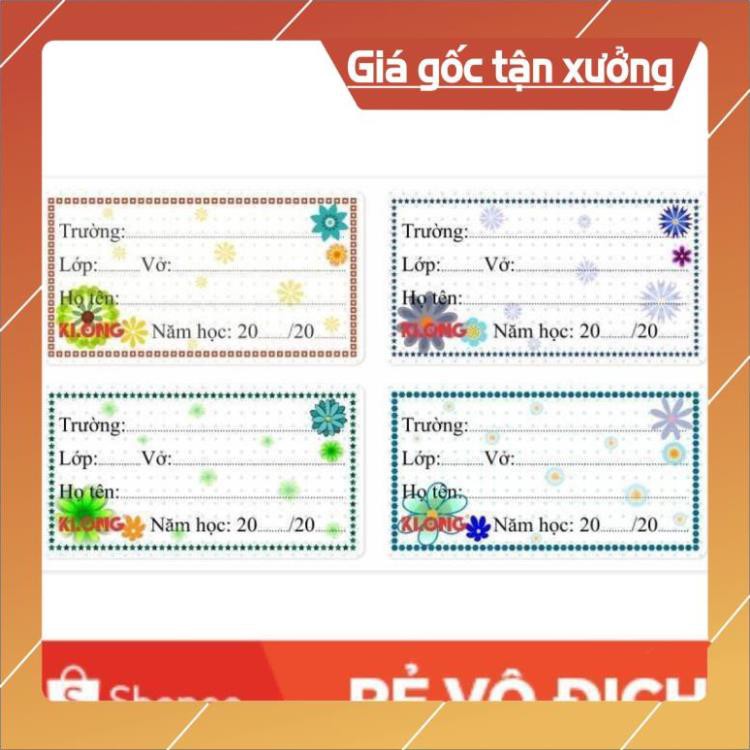[ab] Nhãn vở CIII Anniversary - Flower [] . }