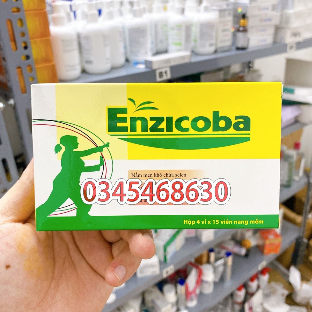 Viên uống bổ sung Khoáng chất và Vitamin cho cơ thể Enzicoba - Hộp 60 viên