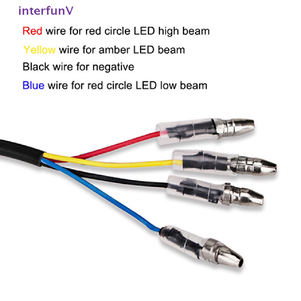 [InterfunV] Bóng Đèn LED Tín Hiệu Xi Nhan Màu Hổ Phách + Đỏ Dành Cho Xe Máy / Xe Đạp [Mới]