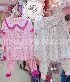Bộ ngủ bèo dâu tiểu thư QCCC