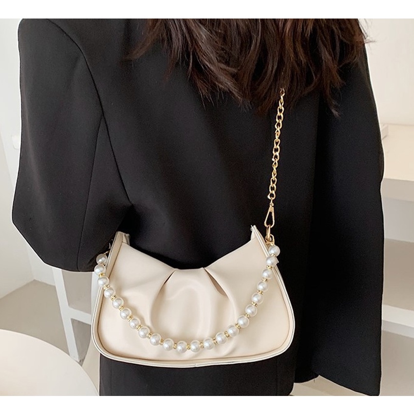 Túi sách nữ thời trang, túi đeo chéo nữ thời trang đi chơi, đi làm dây đeo kiểu khăn quấn 035