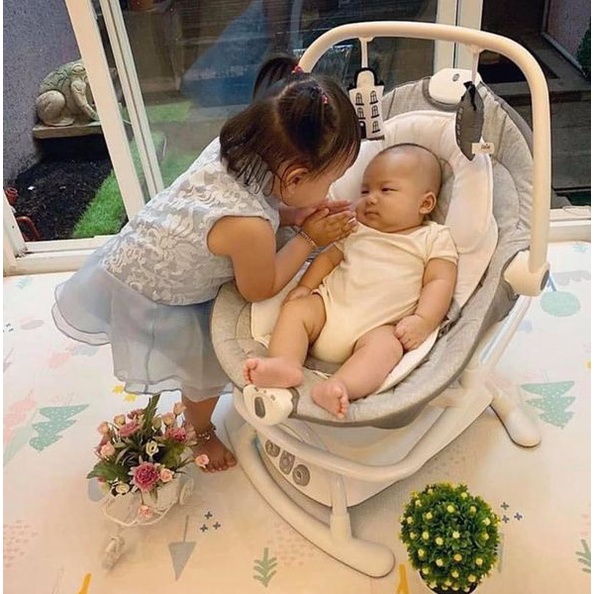 Nôi đưa trẻ em Joie Serina 2IN1
