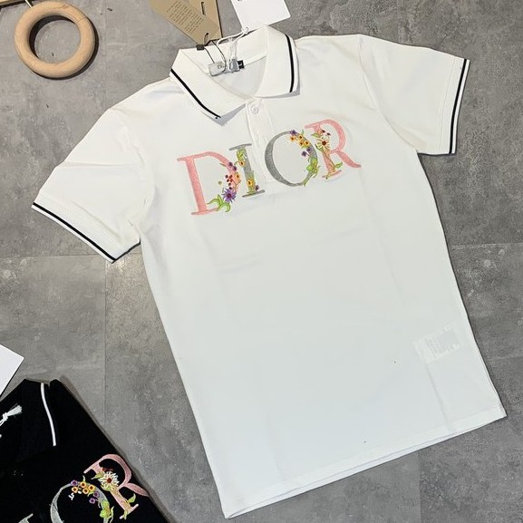 Áo Thun Nam Cổ Dệt, Áo Phông Polo In Chữ Cách Điệu Độc Lạ Chất Thun Cá Sấu Thoáng Khí - AC82 - Xuongmaytrungkien | BigBuy360 - bigbuy360.vn