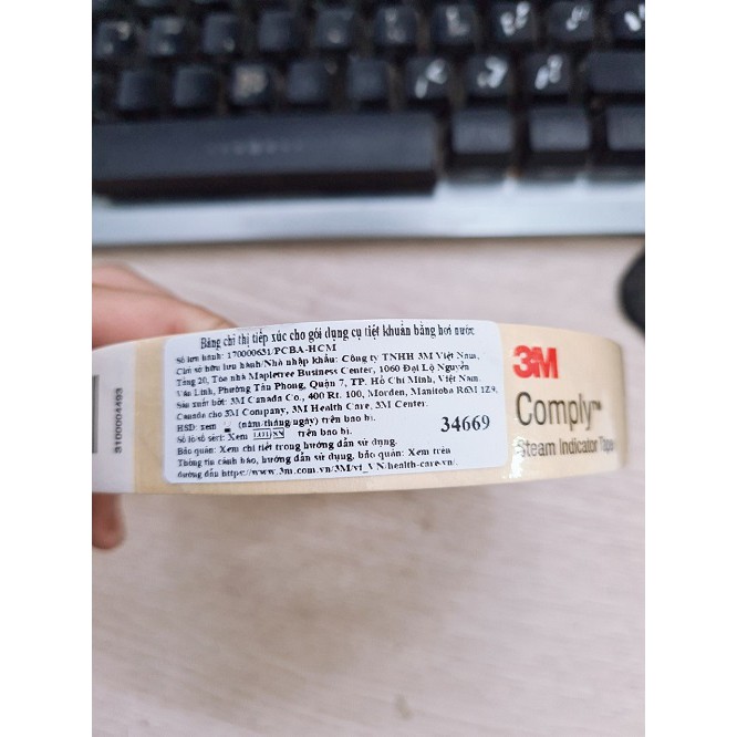 Băng giấy chỉ thị nhiệt 3M1322 35315
