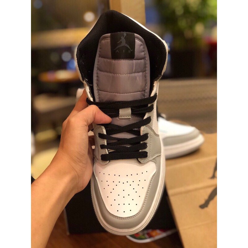 Giày Sneaker ❤️FREESHIP❤️ Giày JD Xám Cổ Cao - Giày Độn Đế Full Size Nam Nữ | BigBuy360 - bigbuy360.vn