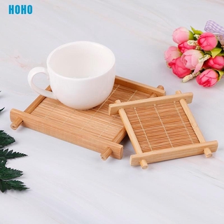 Đế Lót Ly Bằng Tre Trang Trí Bàn Ăn