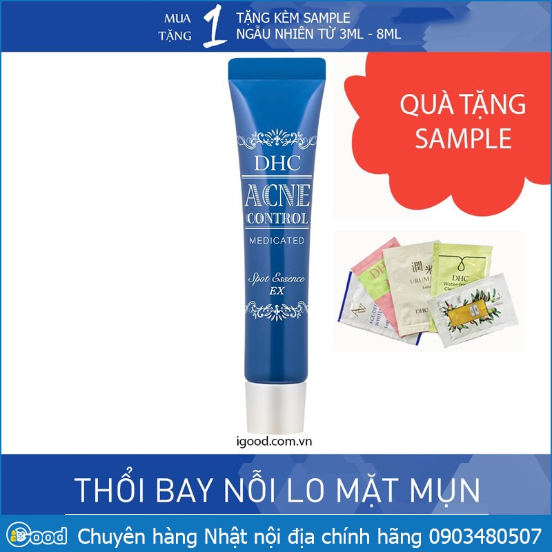 Tinh chất trị mụn DHC Acne Control Spots Essence EX 15g