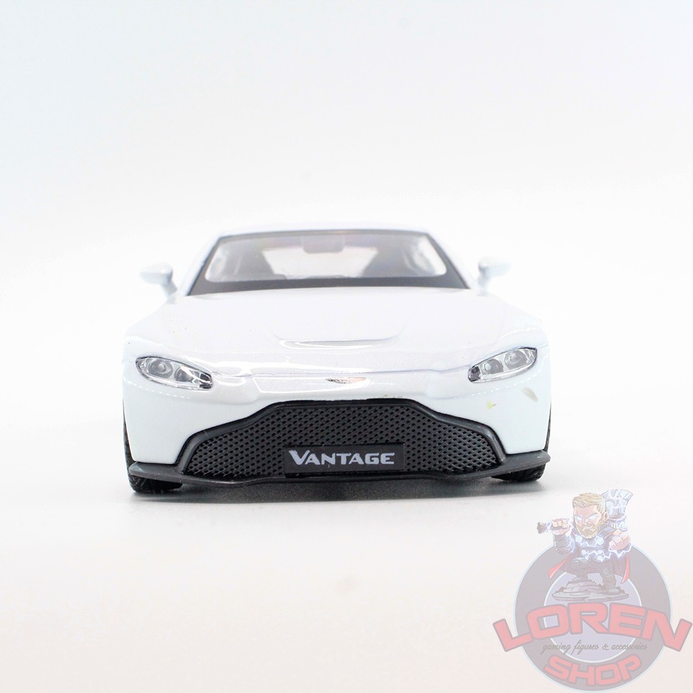 Mô hình ô tô kim loại tỷ lệ 1:36, siêu xe đồ chơi chạy cót Aston Martin Vantage lorenshop