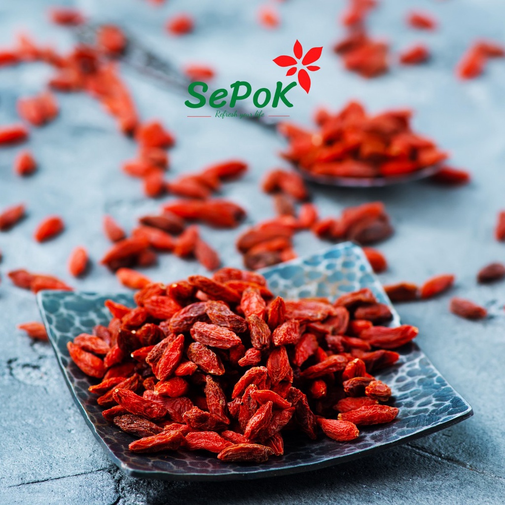 Kỷ Tử Sấy Khô 100g-Hạt To,Đẹp-Sepok