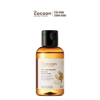 HÀNG TẶNG KHÔNG BÁN - Nước nghệ Hưng Yên (toner) Cocoon làm sáng da & cấp ẩm 140ml