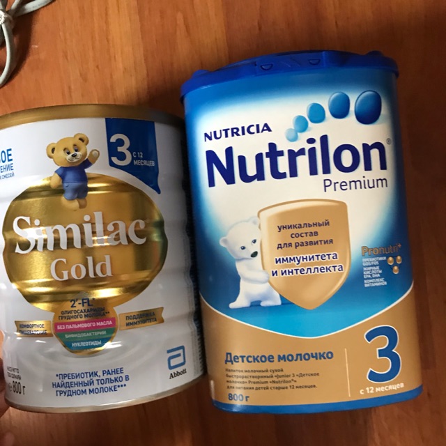 Combo nutrilon +similac gold3