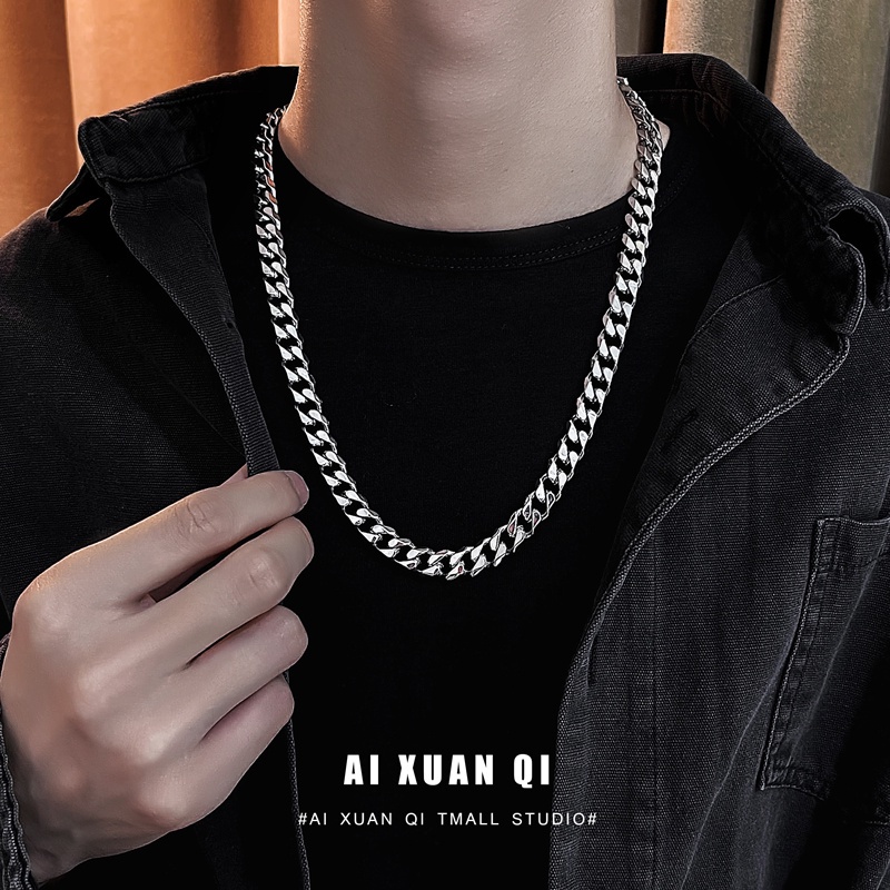 Vòng cổ thép titan thời trang đường phố hip hop độc đáo