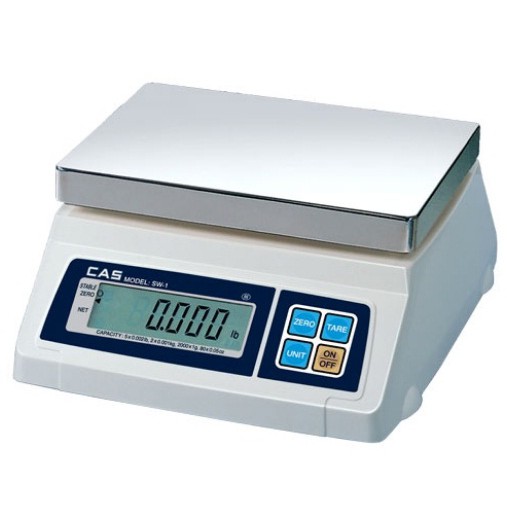 Cân điện tử chống nước CAS SW 1W 20 (20kg/2g) | Shopee Việt Nam