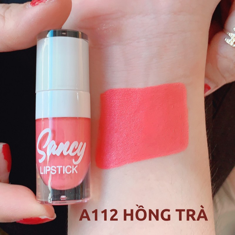 Set 3 Cây Son Dưỡng Môi SANCY MATTE Velvet Tint Nhiều Dưỡng Chất Lên Màu Cực Đep Mềm Mịn Môi Siêu Dễ Thương Chính Hãng | BigBuy360 - bigbuy360.vn