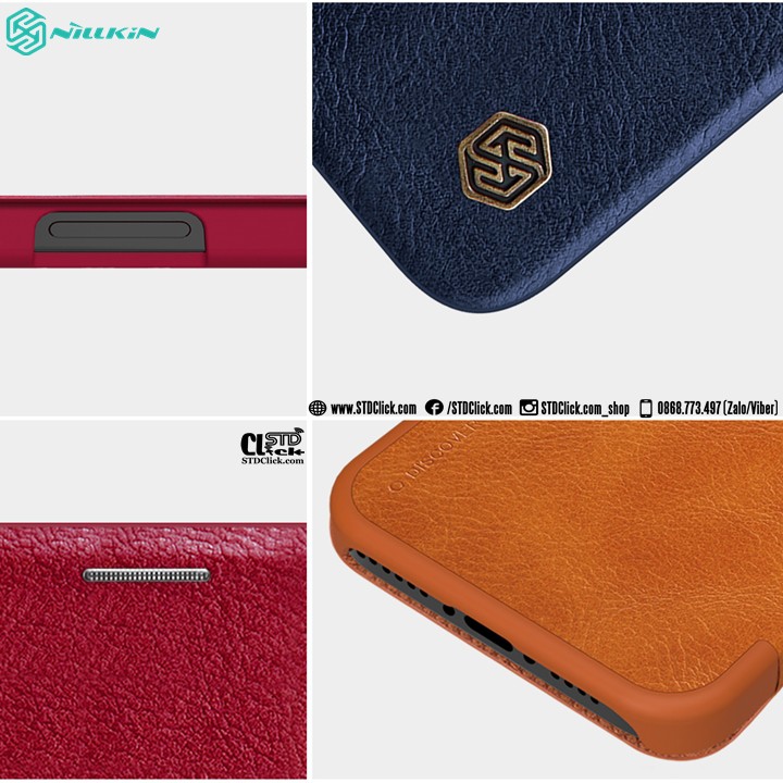 BAO DA IPHONE 12 PRO MAX NILLKIN QIN CHÍNH HÃNG