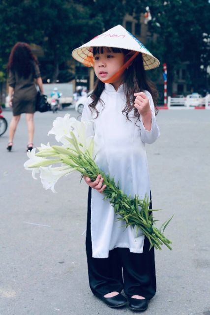 Combo bộ bà ba, khăn rằn, nón lá