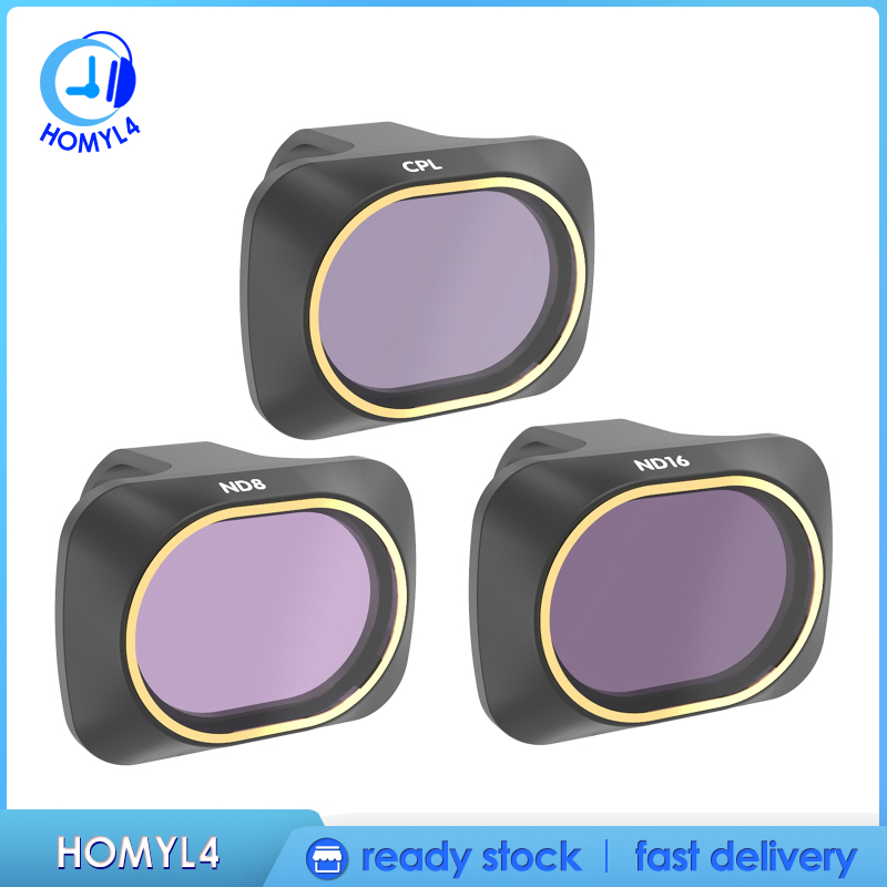 [CAMILA]CPL ND8 Lens Filter Set Fit for DJI Mavic Mini Drone Camera Accessories 3Pcs