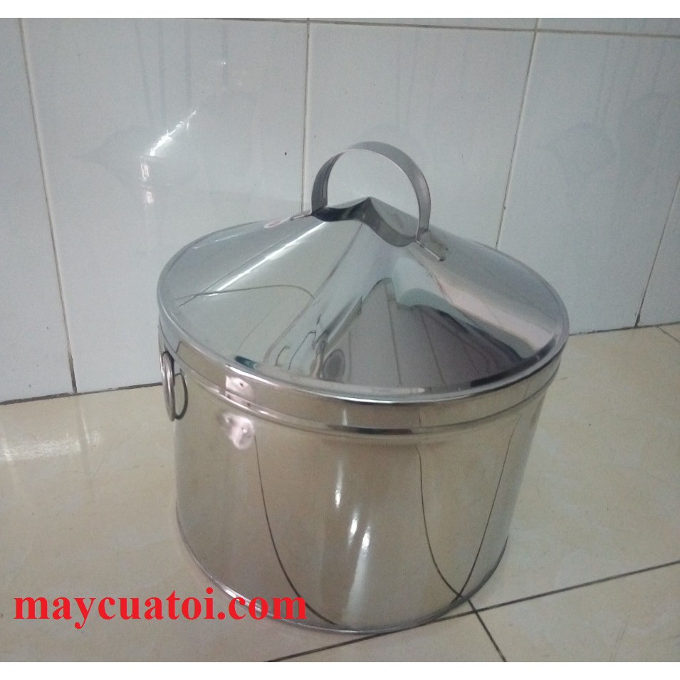 Nồi tráng bánh cuốn INOX size 28