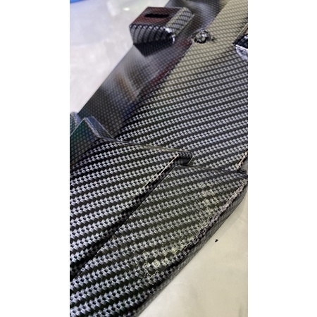 Dè exciter 150 màu carbon kiểu FZ