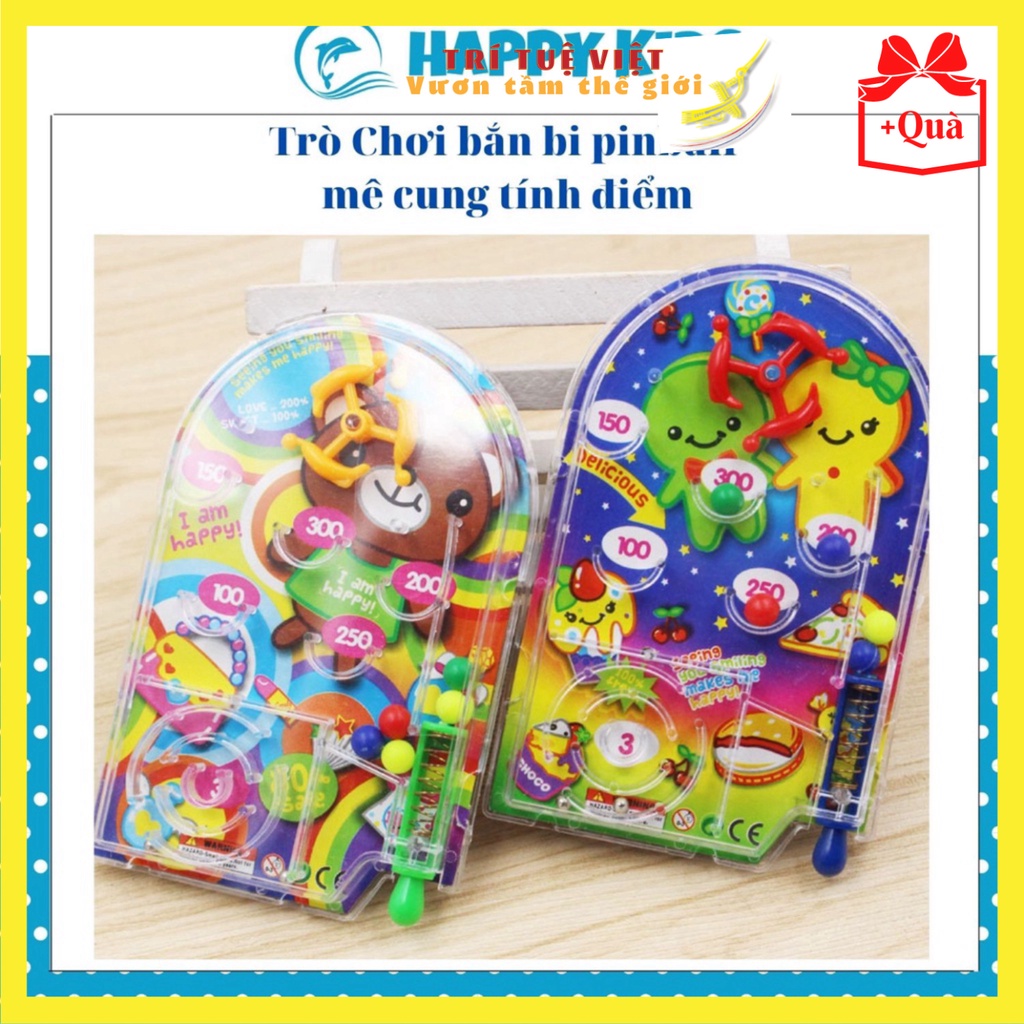 Trò Chơi sáng tạo trẻ em cầm tay bắn bi pinball mê cung tính điểm đồ chơi giải trí cho bé TRITUEVIET
