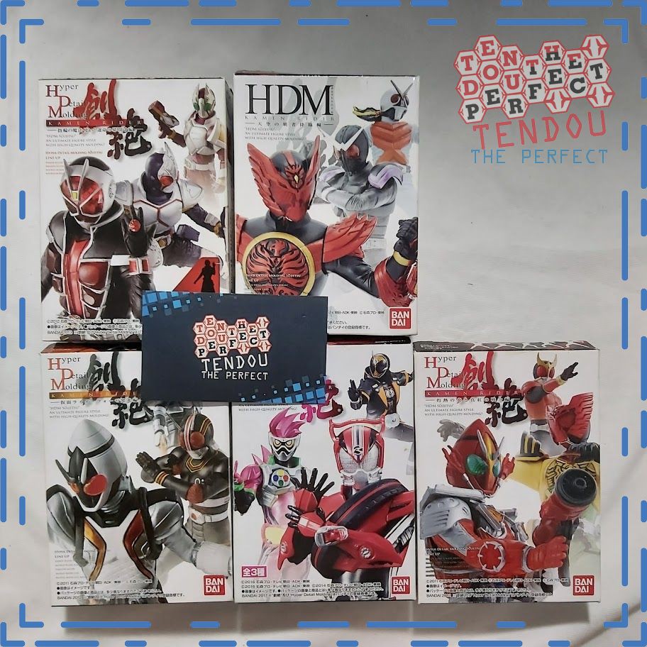 Mô Hình Nhân Vật Siêu Nhân Kamen Rider Hyper Detail Molding Chính Hãng Bandai