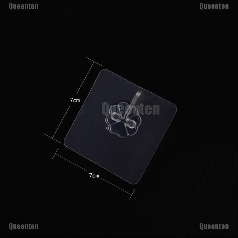 ★Queen★5pcs Load Bearing 10KG Seamless Adhesive Hook Strong Stick Hook Kitchen Wall Hanger