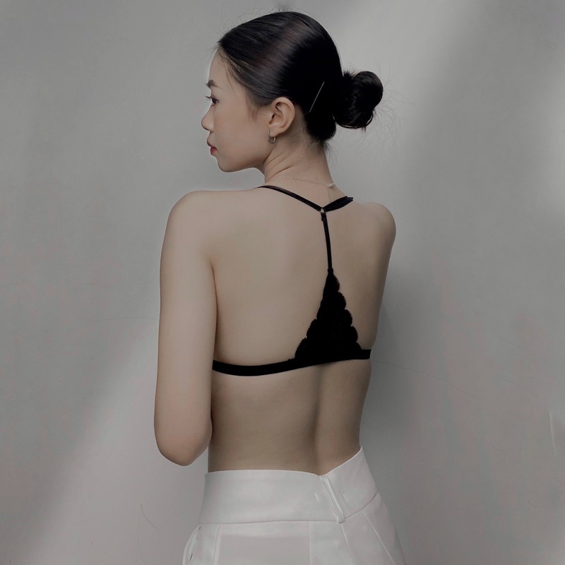 Áo Bralette Ren Lucy - Lilace.studio Thiết Kế ( Tặng kèm mút ) | BigBuy360 - bigbuy360.vn