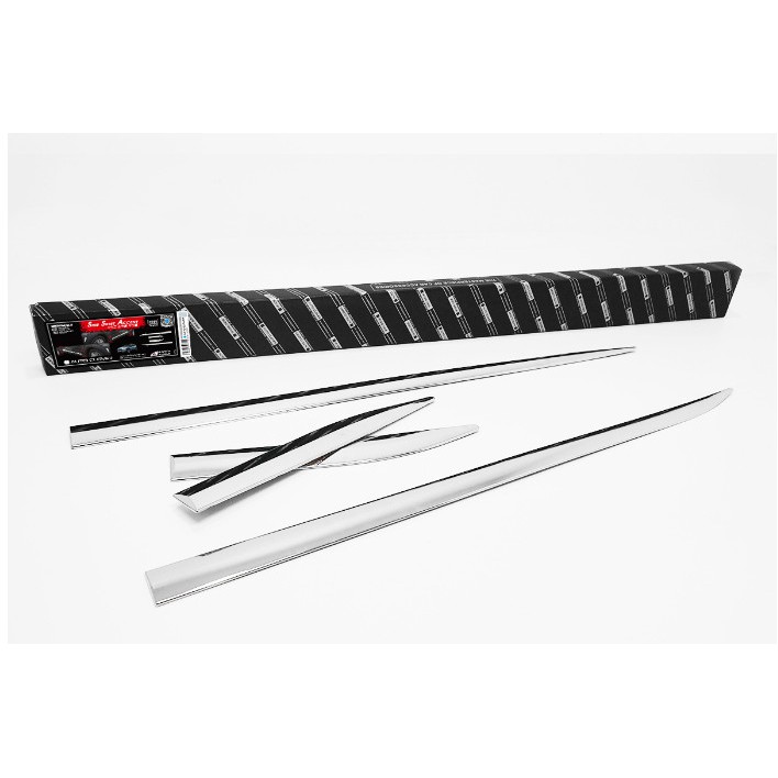 Nẹp Sườn Inox Xe Hyundai KONA 2018 2019 2020 2021 Cao Cấp, Kiểu dáng thể thao cá tính