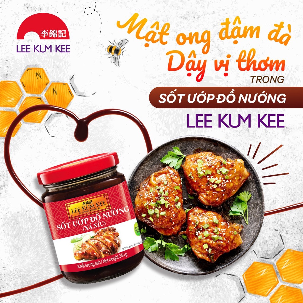 Bộ 3 Sốt Tuyệt Hảo Lee Kum Kee Chấm Hải Sản, Sốt Tiêu Đen, Sốt Ướp Đồ Nướng Xá Xíu Mật Ong Đậm Đà Chính Hãng