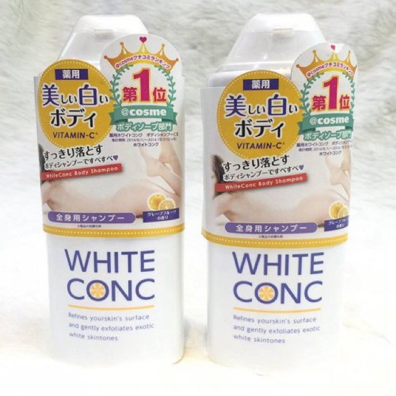 Sữa tắm trắng da white conc nhật bản 360ml