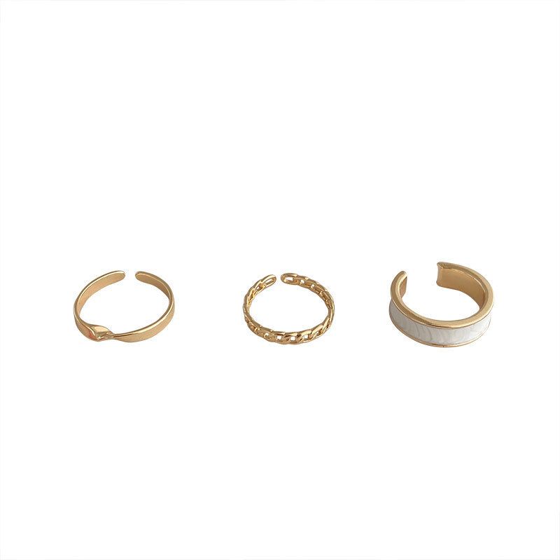 ✨ Nhẫn nữ 3 mảnh sang trọng thời trang
