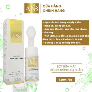 Bọt rửa mặt cao cấp đông trùng hạ thảo tâm an chính hãng