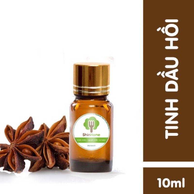 Tinh dầu hồi nguyên chất 100% handmade - Lọ 10ml