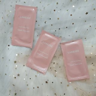 Mặt nạ làm dịu da Laneige Fresh Calming Quick Toner Pack