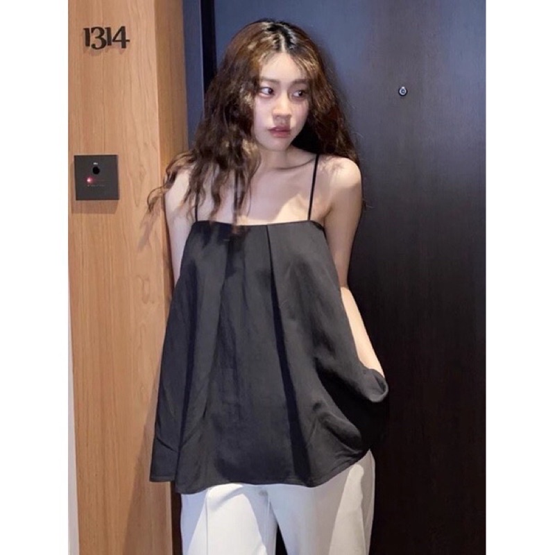 Áo 2 Dây Xếp Ly phong cách Hàn