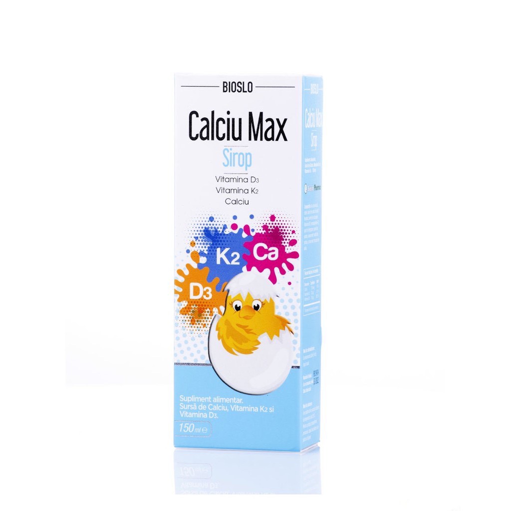 Calciu Max.Bổ Sung Calci,D3k2.Giúp Bé Hấp Thụ Tối Đa Canxi Vào Xương,Răng Chắc Khỏe