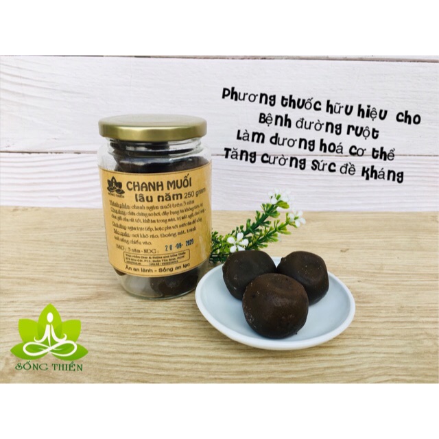 CHANH MUỐI LÂU NĂM 250 GRAM