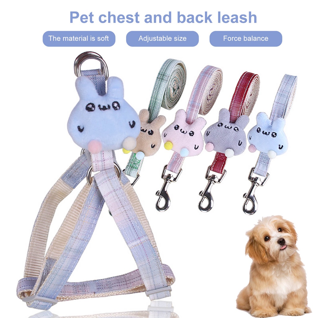 Dây Dắt Thú Cưng Đi Dạo Màu Sắc Tuyến Tính