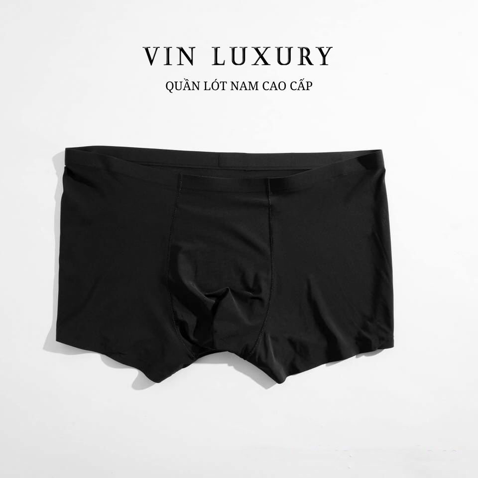 Quần sịp nam boxer vải thun lạnh cao cấp, mềm mịn, thoáng khí - Vin Luxury